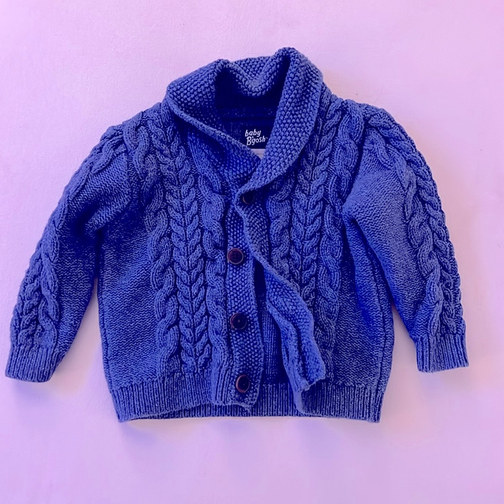Baby B’Gosh Blue Boys Sweater 12M